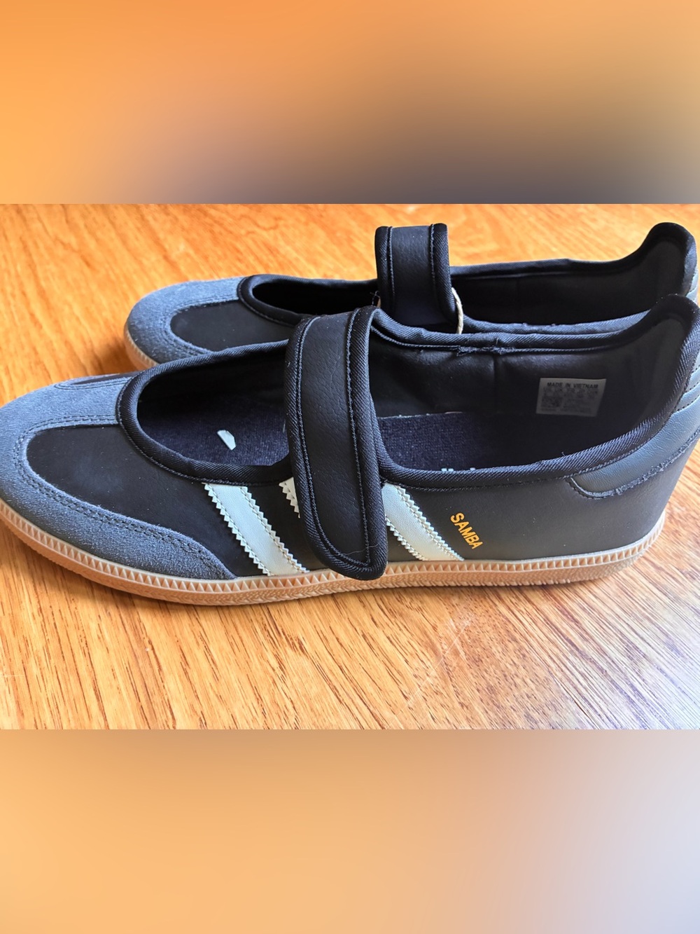 adidas Samba Mary Jane Shoes in Black/White women 8 - Picture 4 of 7